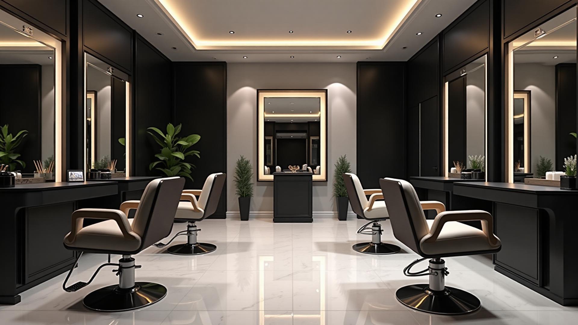 Interior do Studio Sandra Hair